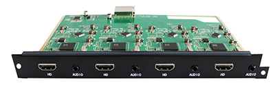 無縫4路HDMI、音頻輸入/輸出卡